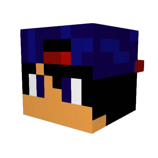 JRangel040506 Minecraft avatar head, 3D render
