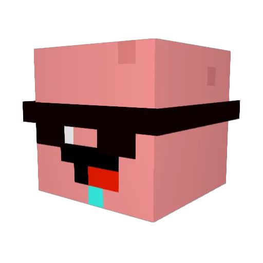 JRazzinho Minecraft avatar head, 3D render