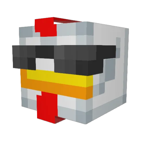 JRjr3101 Minecraft avatar head, 3D render