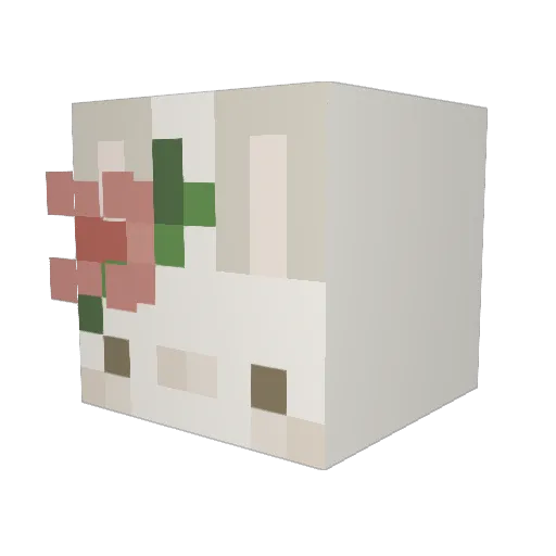JRobC07 Minecraft avatar head, 3D render