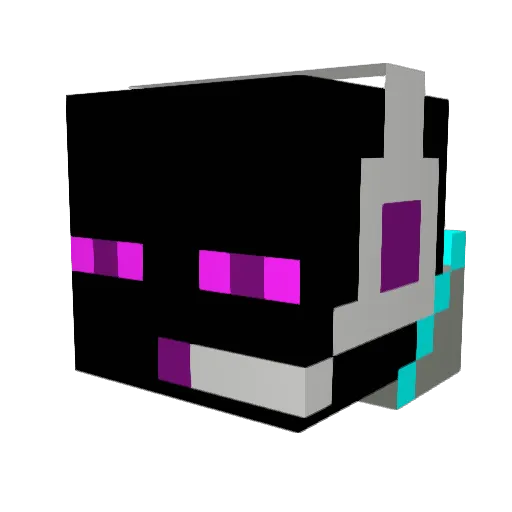 JRocstar Minecraft avatar head, 3D render