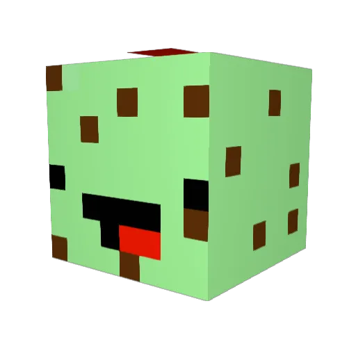 JRoddd Minecraft avatar head, 3D render