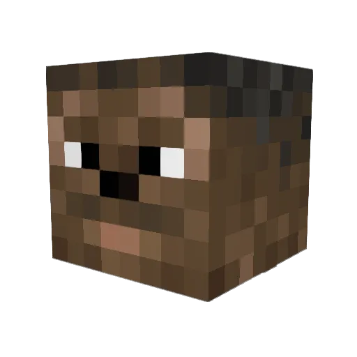 JRogerss Minecraft avatar head, 3D render