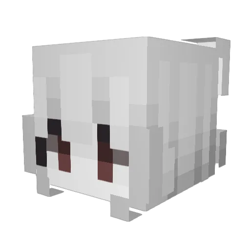 JRosenfeld Minecraft avatar head, 3D render