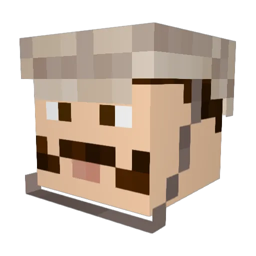 JSYJosh Minecraft avatar head, 3D render
