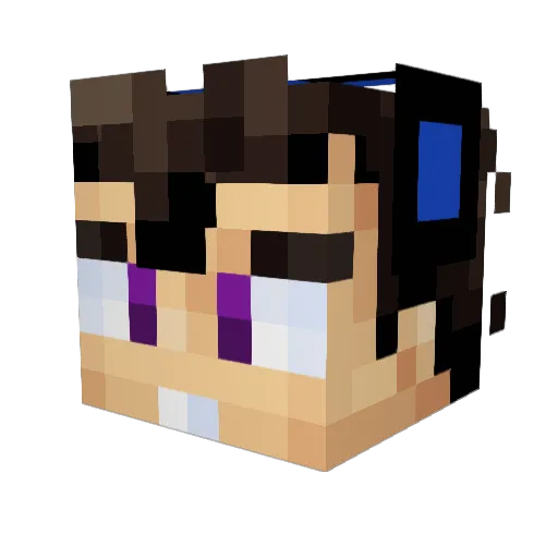 JSanchez4 Minecraft avatar head, 3D render