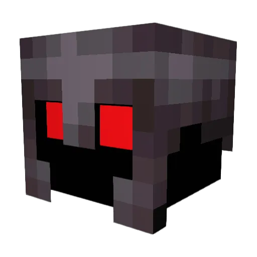 JSasf Minecraft avatar head, 3D render