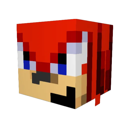 JSchu72 Minecraft avatar head, 3D render