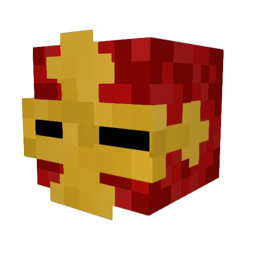 JSmiffy Minecraft avatar head, 3D render