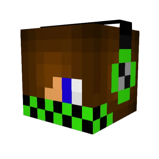 JSmyth04 Minecraft avatar head, 3D render