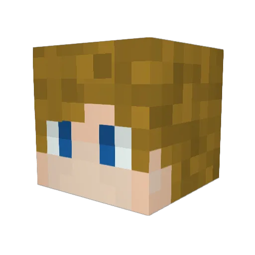 JStubbs321 Minecraft avatar head, 3D render