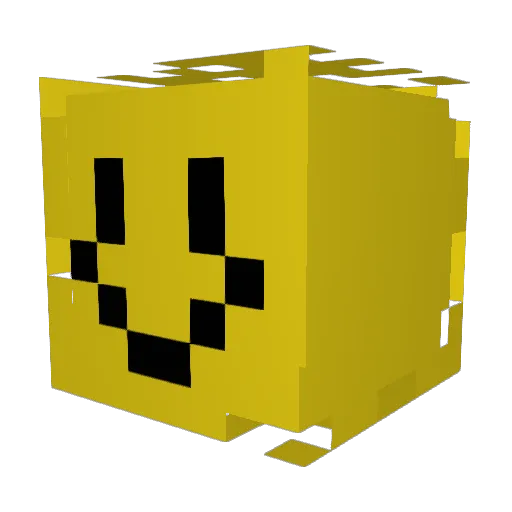 JSven Minecraft avatar head, 3D render