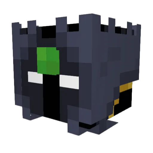 JTA0617 Minecraft avatar head, 3D render