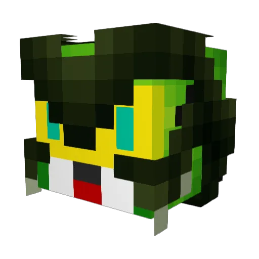 JTANK27 Minecraft avatar head, 3D render