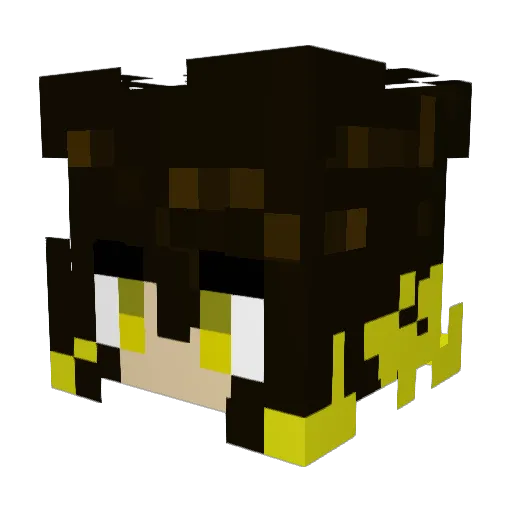 JTCgamer622 Minecraft avatar head, 3D render