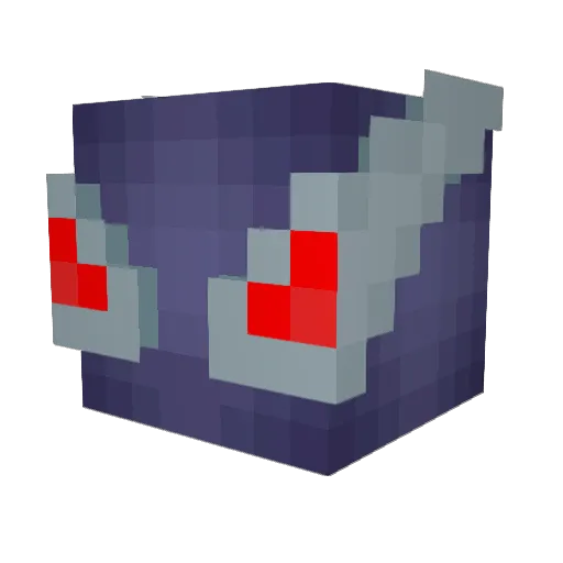 JTGily Minecraft avatar head, 3D render