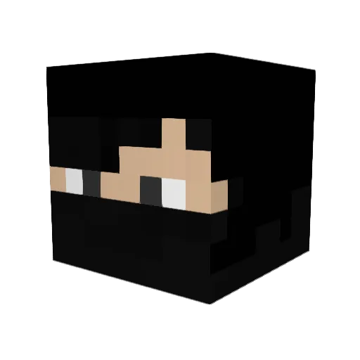 JTGriswold Minecraft avatar head, 3D render