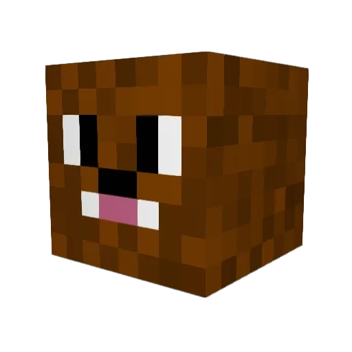 JTK1012 Minecraft avatar head, 3D render