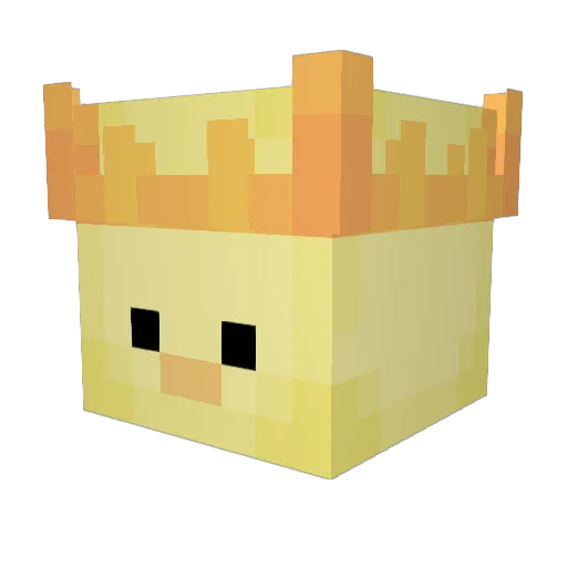 JTRON123 Minecraft avatar head, 3D render