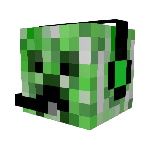 JT_dragon_slayer Minecraft avatar head, 3D render