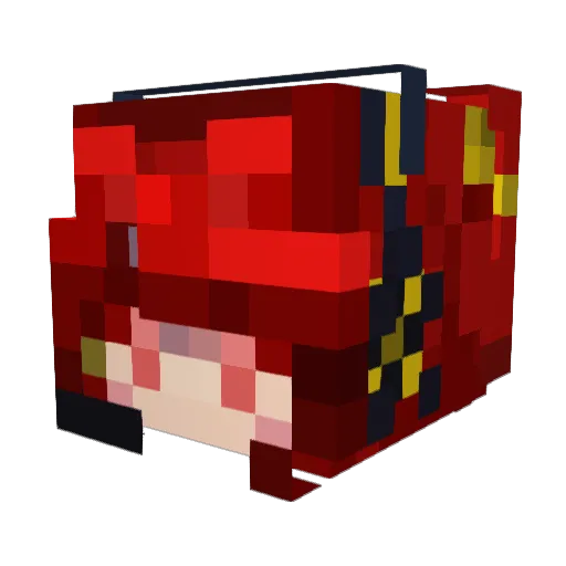 JTcatlord Minecraft avatar head, 3D render