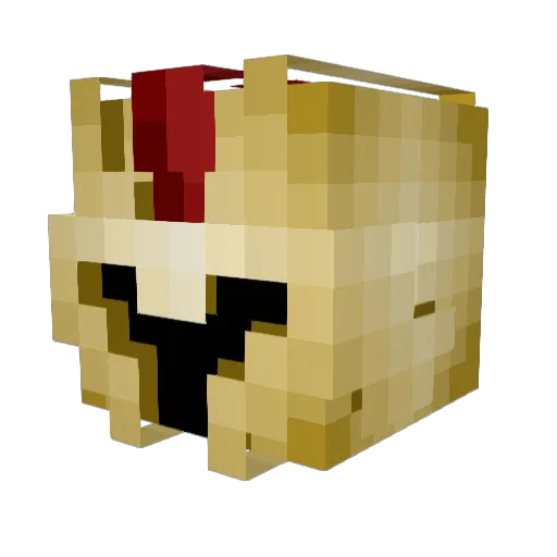 JThawng Minecraft avatar head, 3D render