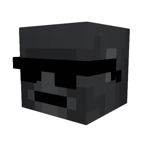 JThorn18 Minecraft avatar head, 3D render