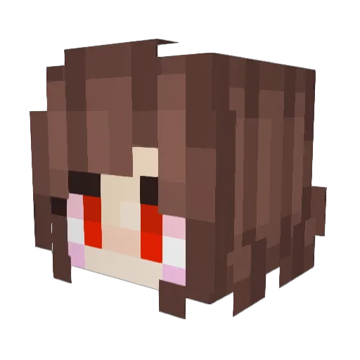 JTnum4 Minecraft avatar head, 3D render