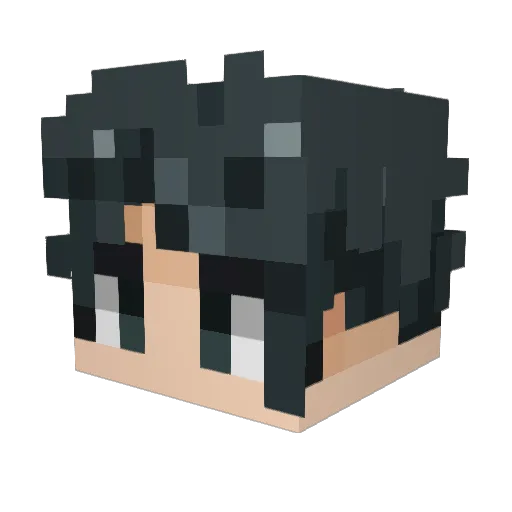 JUDY0304 Minecraft avatar head, 3D render