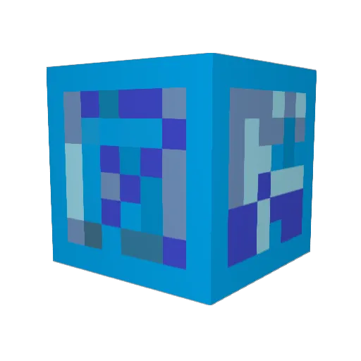 JUHHHN Minecraft avatar head, 3D render