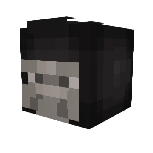 JUICER__ Minecraft avatar head, 3D render