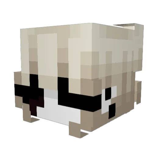 JULIXA1532 Minecraft avatar head, 3D render