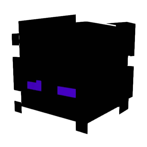 JULLY27 Minecraft avatar head, 3D render