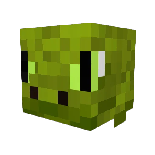 JUMB0J1M Minecraft avatar head, 3D render