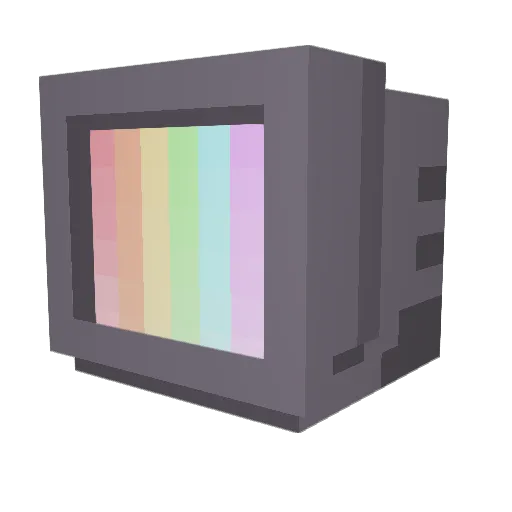 JUN_JUN13 Minecraft avatar head, 3D render