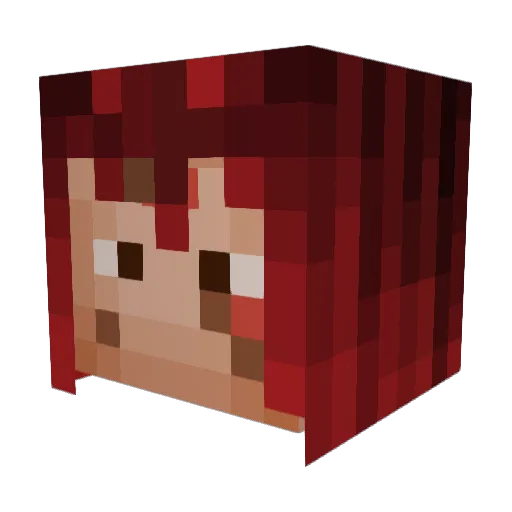JUST_MatzuJr Minecraft avatar head, 3D render