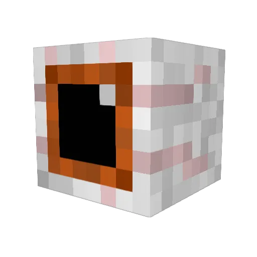 JUST_SWIXX Minecraft avatar head, 3D render
