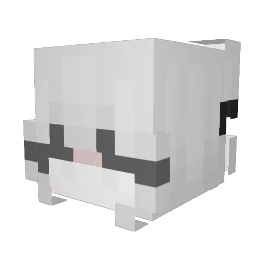 JUWON2010 Minecraft avatar head, 3D render