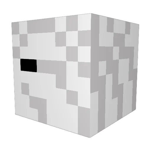 JUZZ38 Minecraft avatar head, 3D render