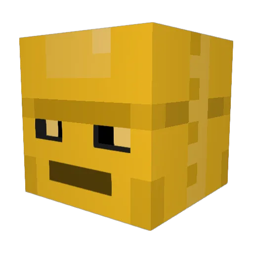 JUhrig2000 Minecraft avatar head, 3D render