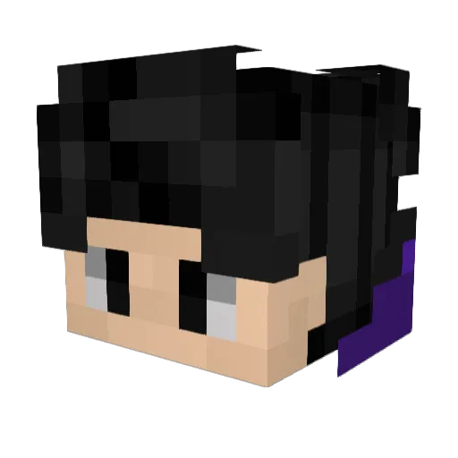 JVdrifter Minecraft avatar head, 3D render