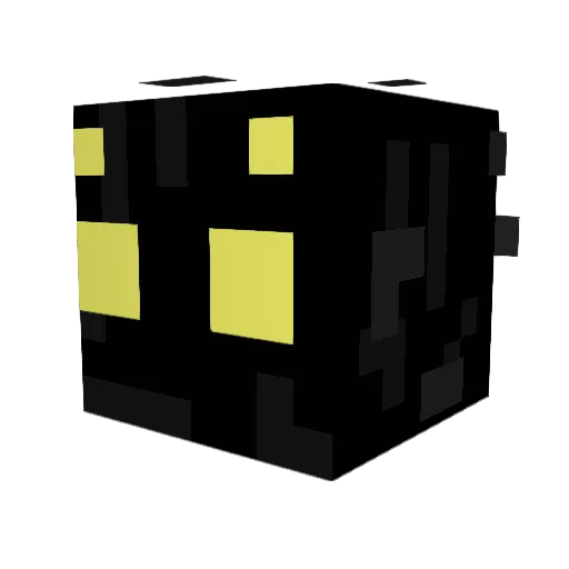 JVenom3397 Minecraft avatar head, 3D render
