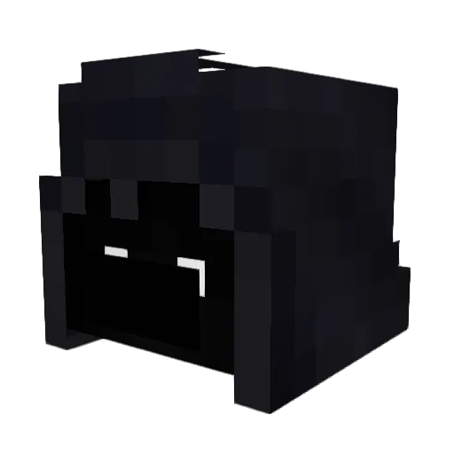 JW1310 Minecraft avatar head, 3D render