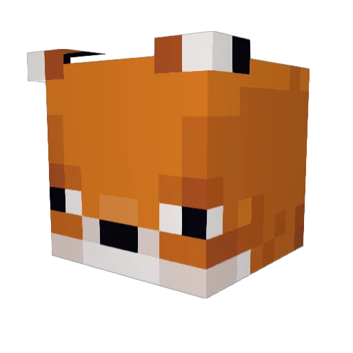 JWChae Minecraft avatar head, 3D render