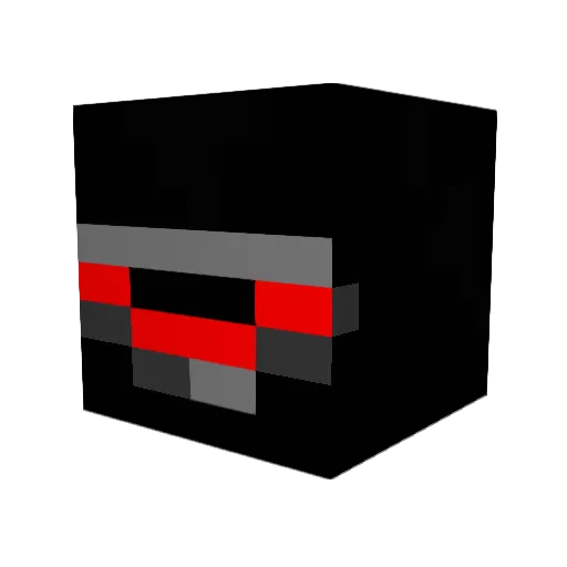 JWNG__ Minecraft avatar head, 3D render