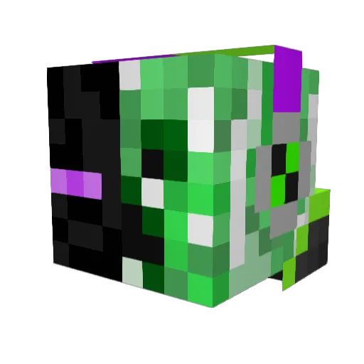 JWgeis Minecraft avatar head, 3D render