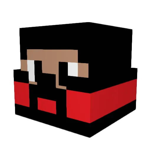JXMarco Minecraft avatar head, 3D render