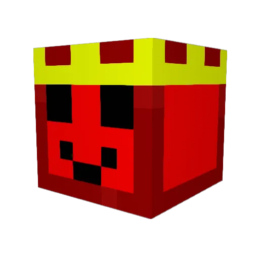 JXOT Minecraft avatar head, 3D render
