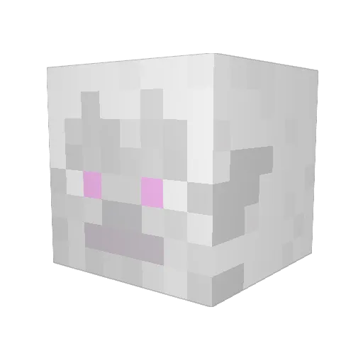 JXilmora Minecraft avatar head, 3D render