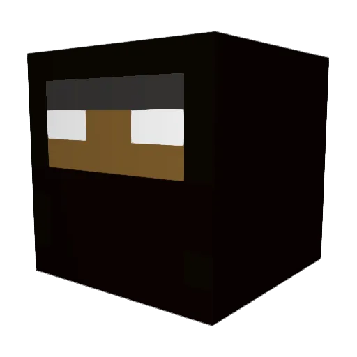 JYNXAUF180 Minecraft avatar head, 3D render